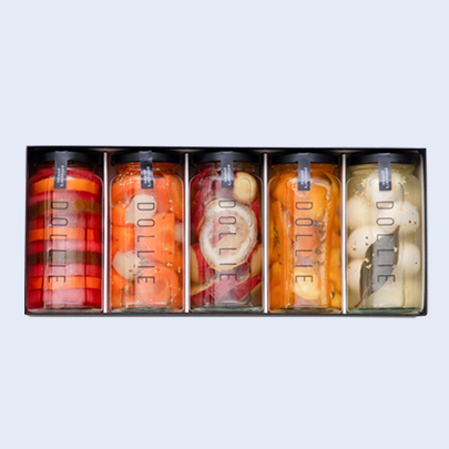 瓶詰ボトルピクルスおすすめピクルス5本セット