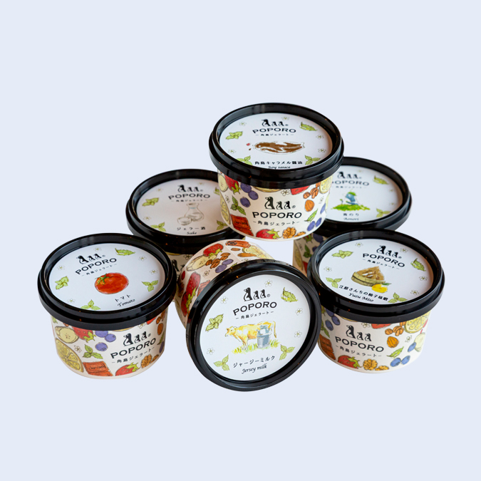 下関プレミアムジェラートセット