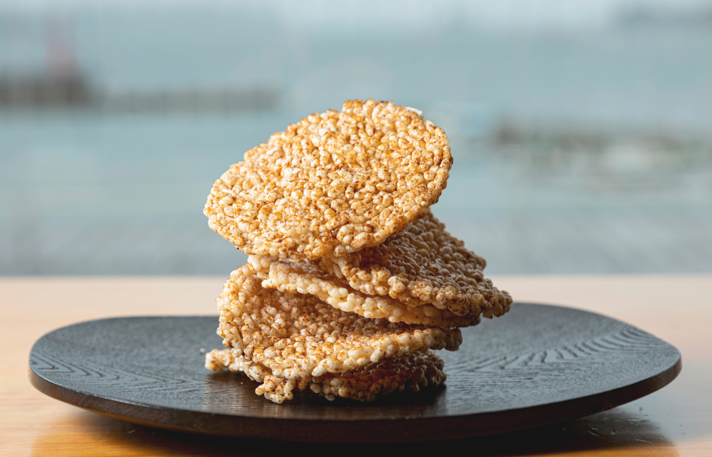 ほうほくおこげせんべい（さしみ吟醸醤油）