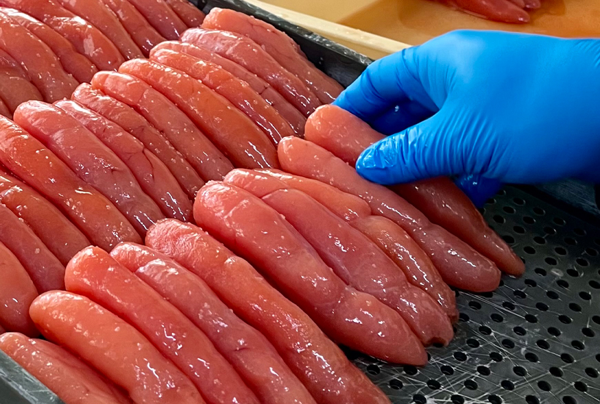 発祥の地の名に恥じない
明太子を届けたい。